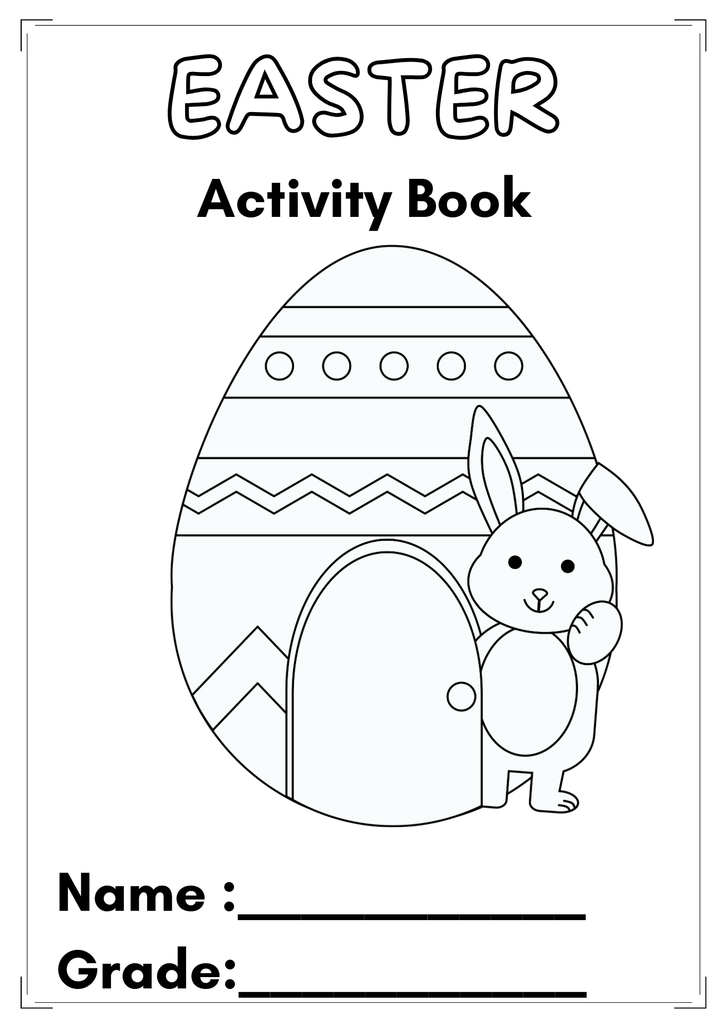 10 Best Free Easter Printables For Kids || Easter Coloring Pages with Free Easter Printables For Kids