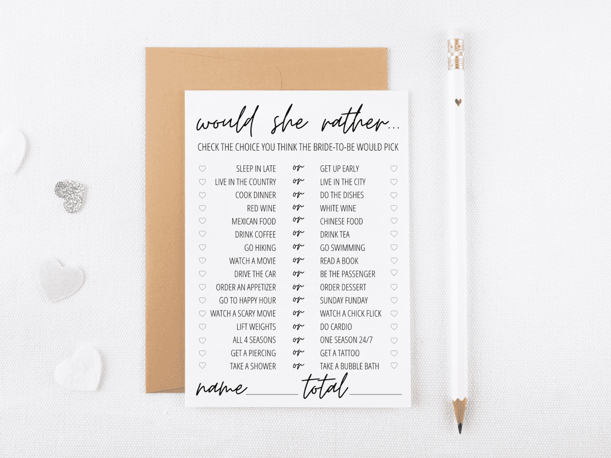 12 Free Printable Bridal Shower Games | Modern Moh pertaining to Free Bridal Shower Games Printables