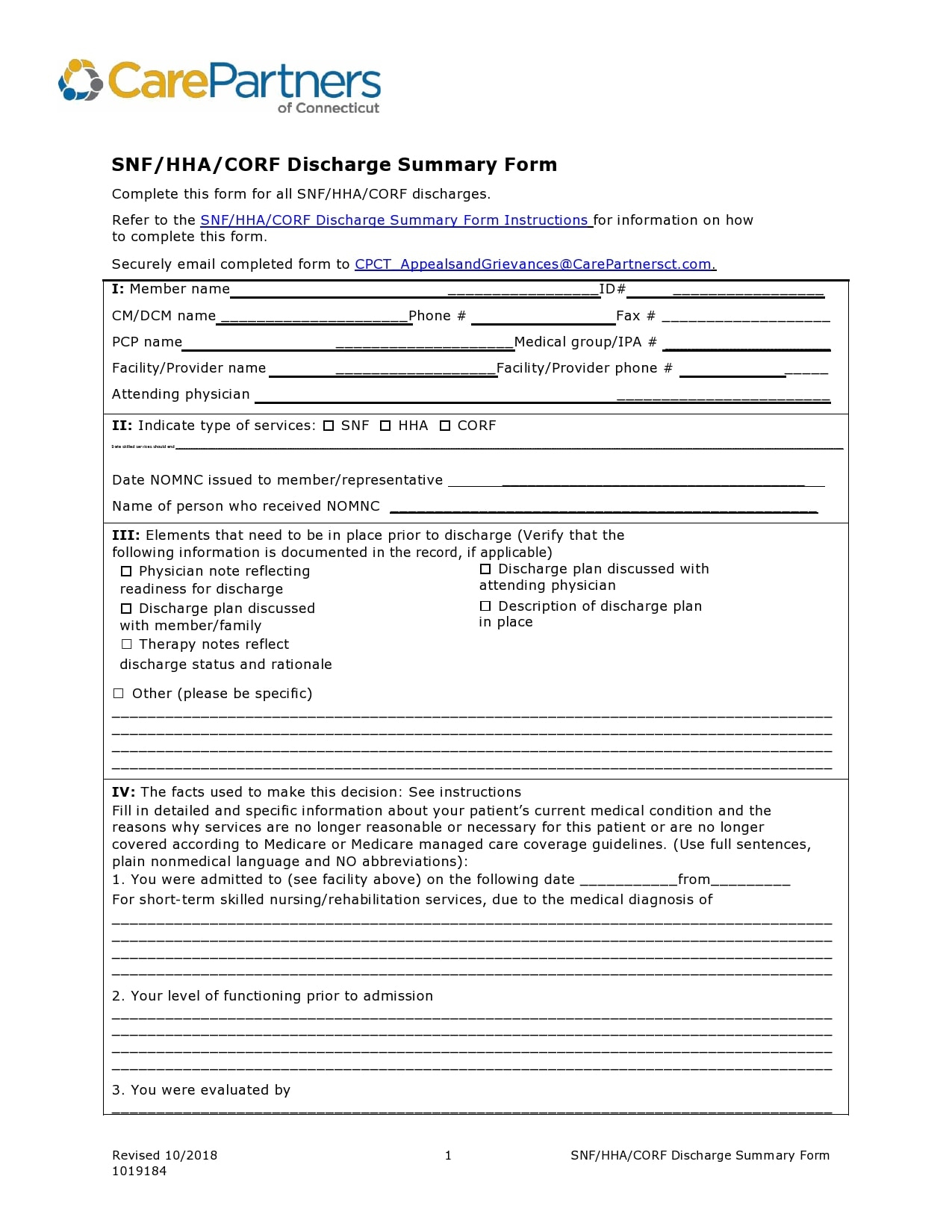 30 Hospital Discharge Summary Templates (& Examples) in Discharge Summary Printable Emergency Room Hospital Discharge Papers