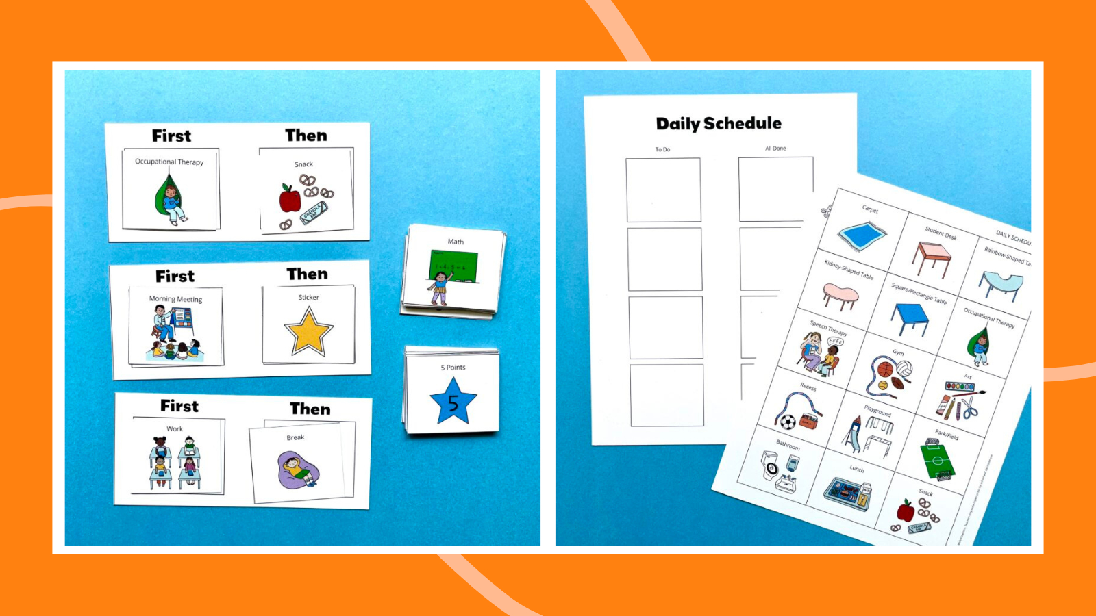 5 Free Visual Schedule Templates (Plus How To Use Them) inside Free Printable Visual Schedule Pictures