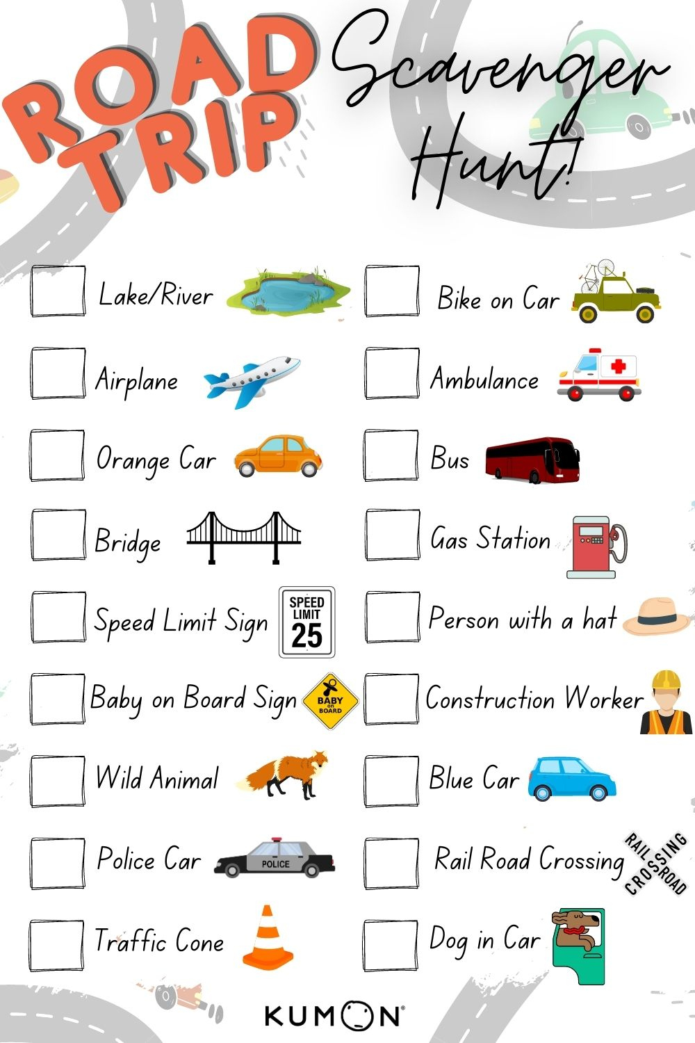 7 Fun Road Trip Games To Play (Free Download) - Student Resources within Road Trip Car Games Printable
