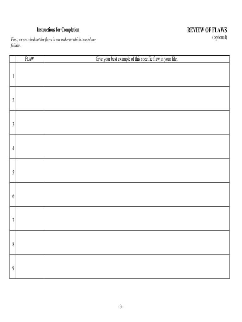 Aa 4Th Step Inventory Worksheets: Fill Out &amp;amp; Sign Online | Dochub in Printable Aa 4Th Step Worksheet Joe And Charlie