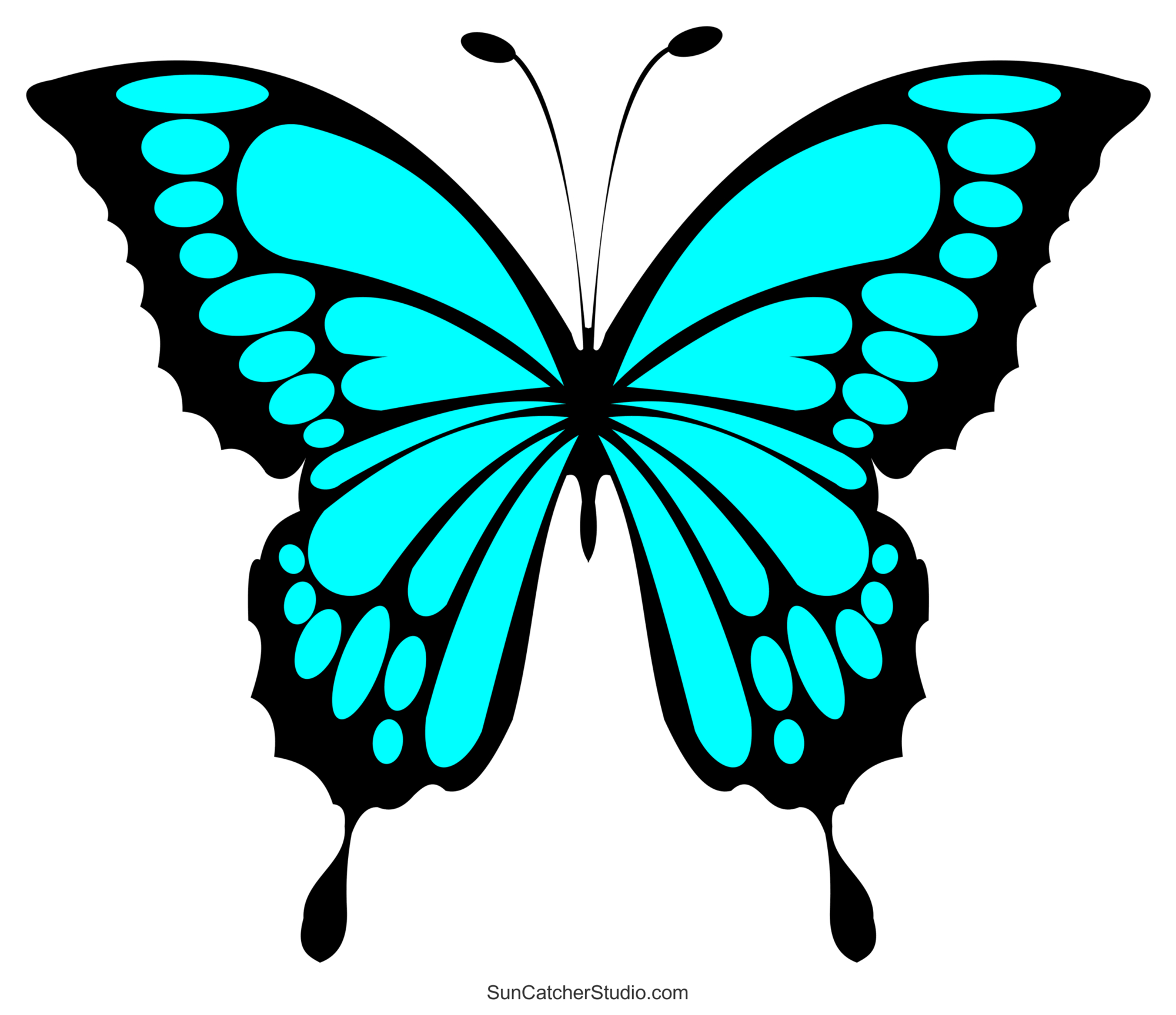 Butterfly Svg Files (Printable Templates, Patterns, &amp;amp; Clipart inside Free Printable of a Butterfly
