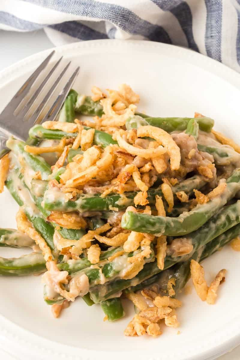 Campbells Green Bean Casserole (Classic Recipe) | She&amp;#039;S Not Cookin&amp;#039; inside Campbell&amp;amp;#039;s Green Bean Casserole Printable Recipe