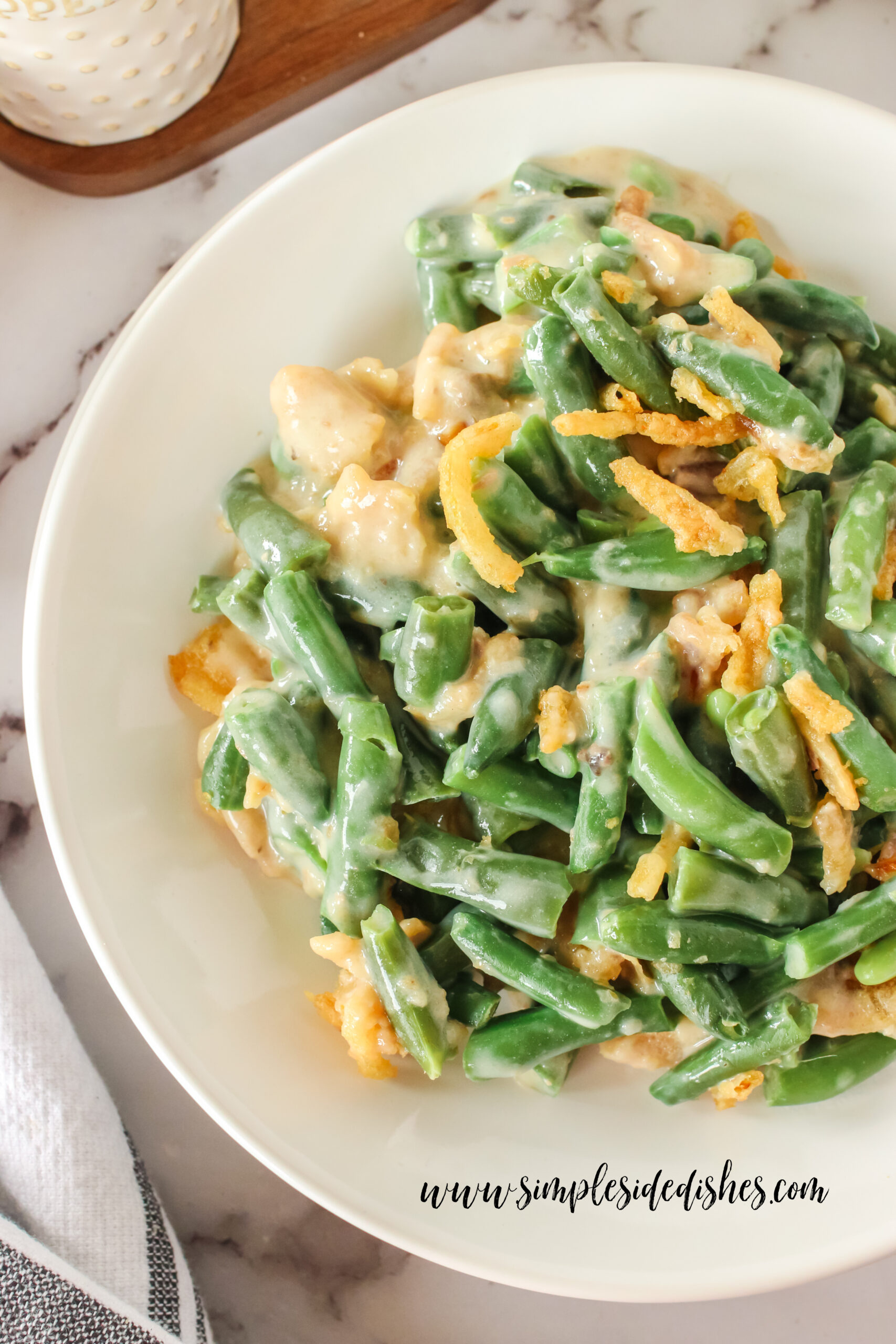 Campbell&amp;#039;S Green Bean Casserole inside Campbell&amp;#039;S Green Bean Casserole Printable Recipe