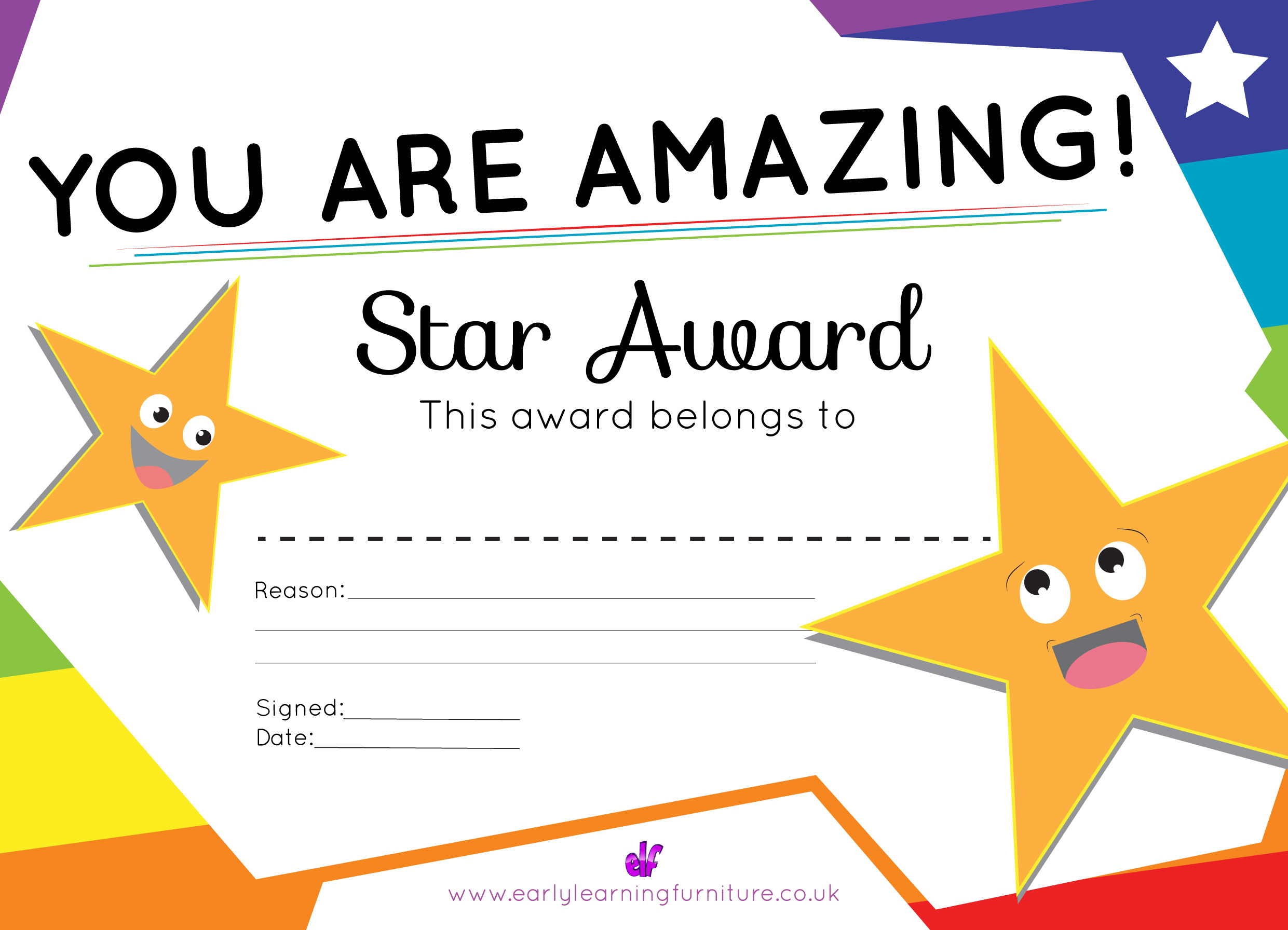Certificates And Awards - Free Printable Teaching Resources regarding Free Printable Certificates And Awards