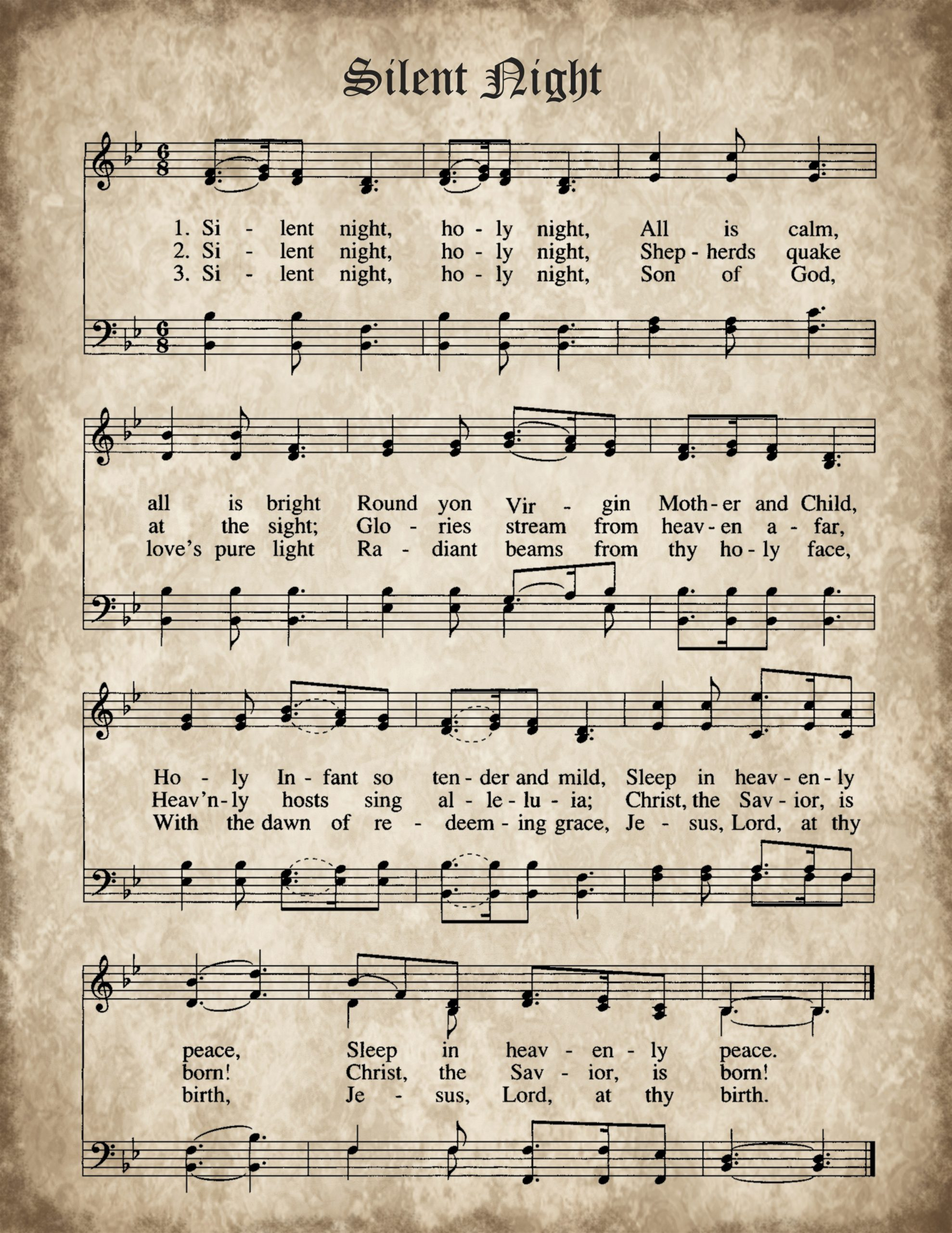 Christmas Music Pages - Loads Of Free Pages! - Knick Of Time within Free Vintage Christmas Sheet Music Printables