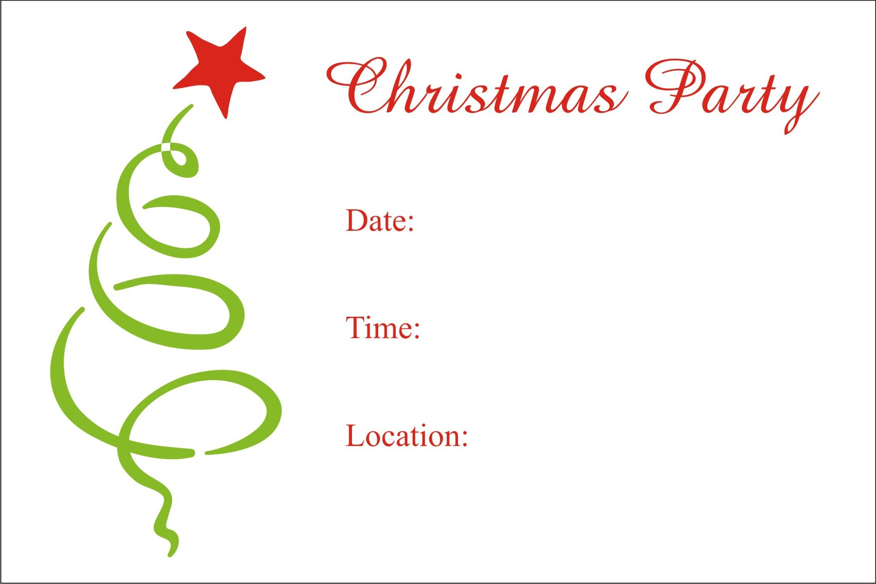 Christmas Party Free Printable Holiday Invitation Personalized with regard to Free Printable Xmas Party Invitations
