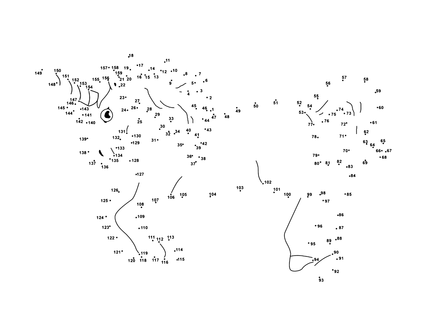 Connect The Dots Printables – Printable Coloring Pages inside Connect The Dots For Adults Printables