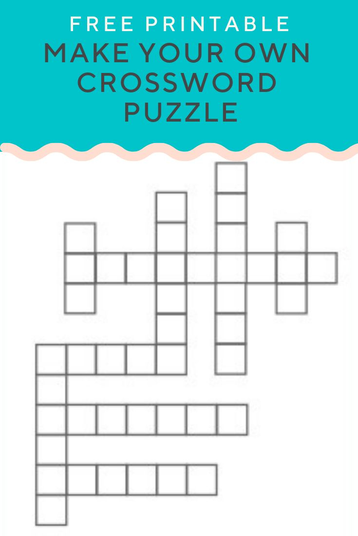 Crossword Puzzle Generator in Free Crossword Puzzle Maker Free Printable