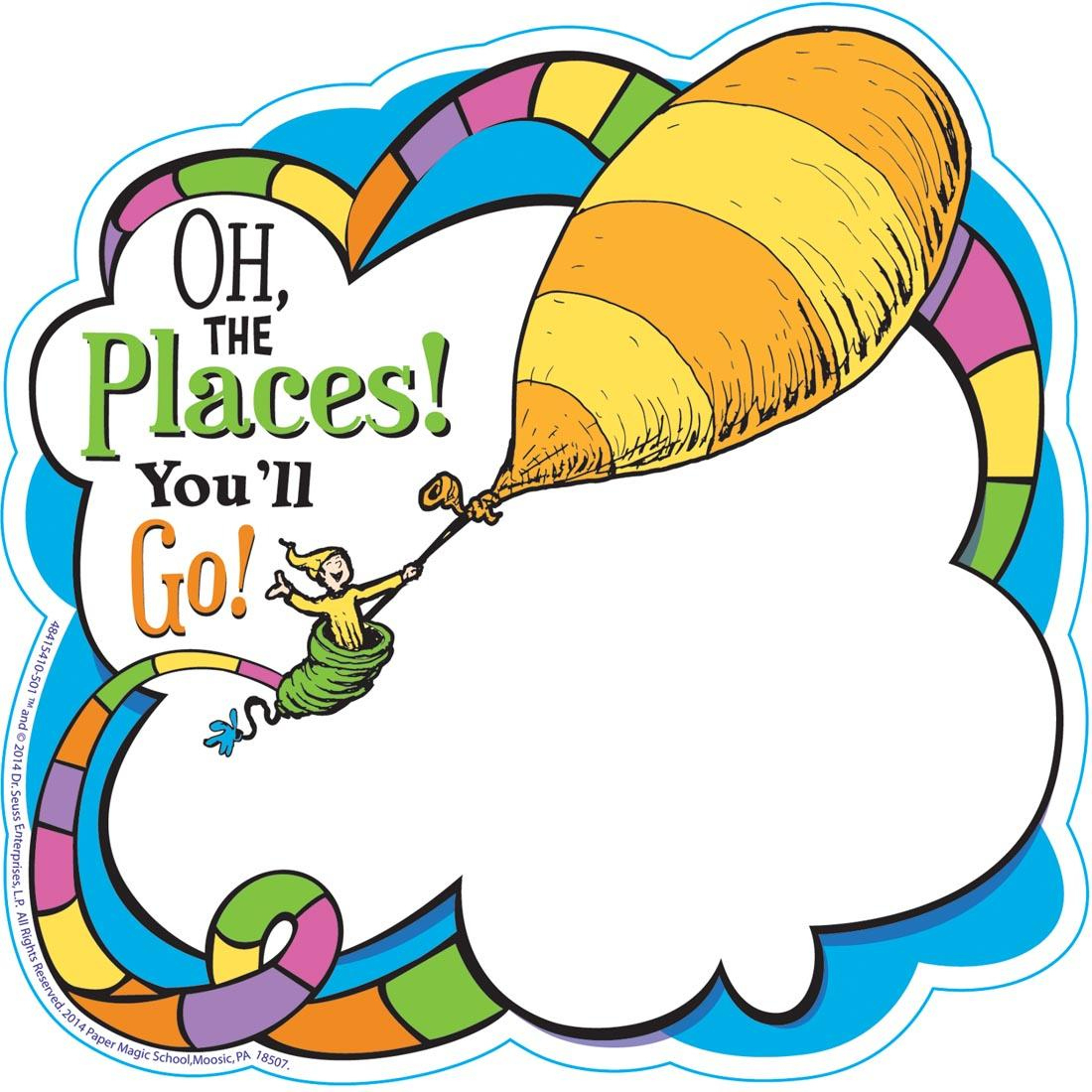 Dr. Seuss Oh The Places You&amp;#039;Ll Go Paper Cut-Outseureka 36 within Oh the Places You Ll Go Printables