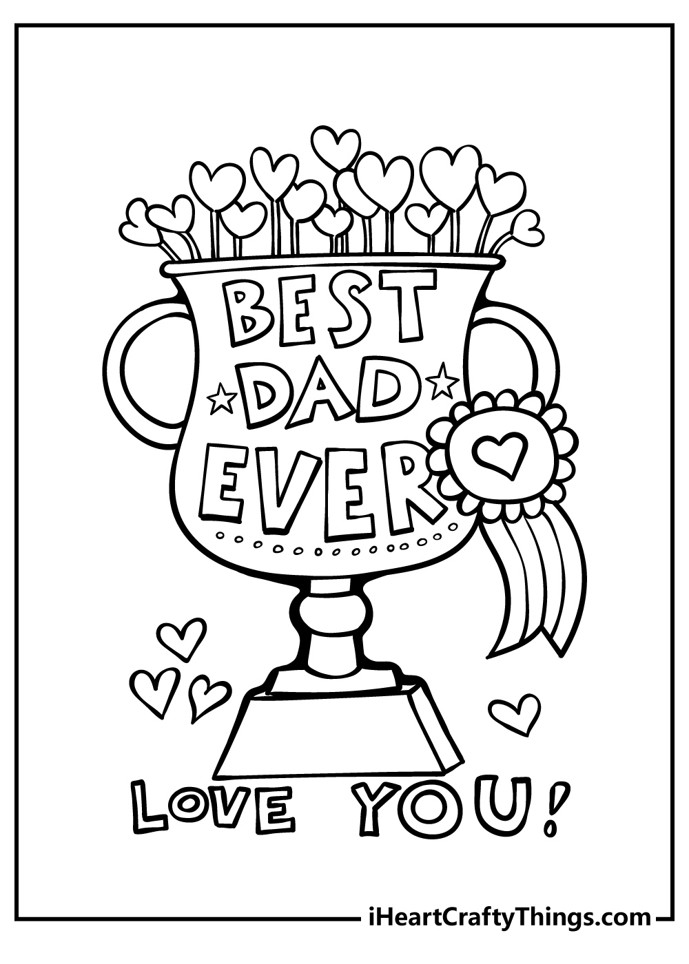 Drawing Happy Fathers Day Print Out Free Printable Fathers Buy within Free Printable Happy Fathers Day Images