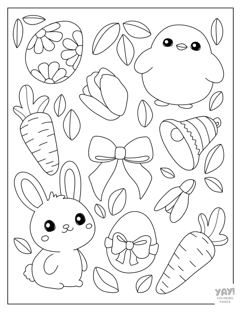 Easter Coloring Pages (Free Printables) inside Free Easter Printables For Kids