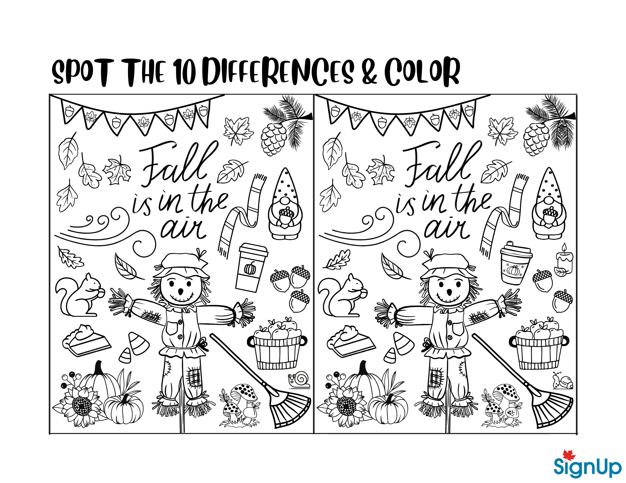 Fall Activity Sheets & Coloring Pages | Signup with regard to Free Printable Fall Activity Sheets