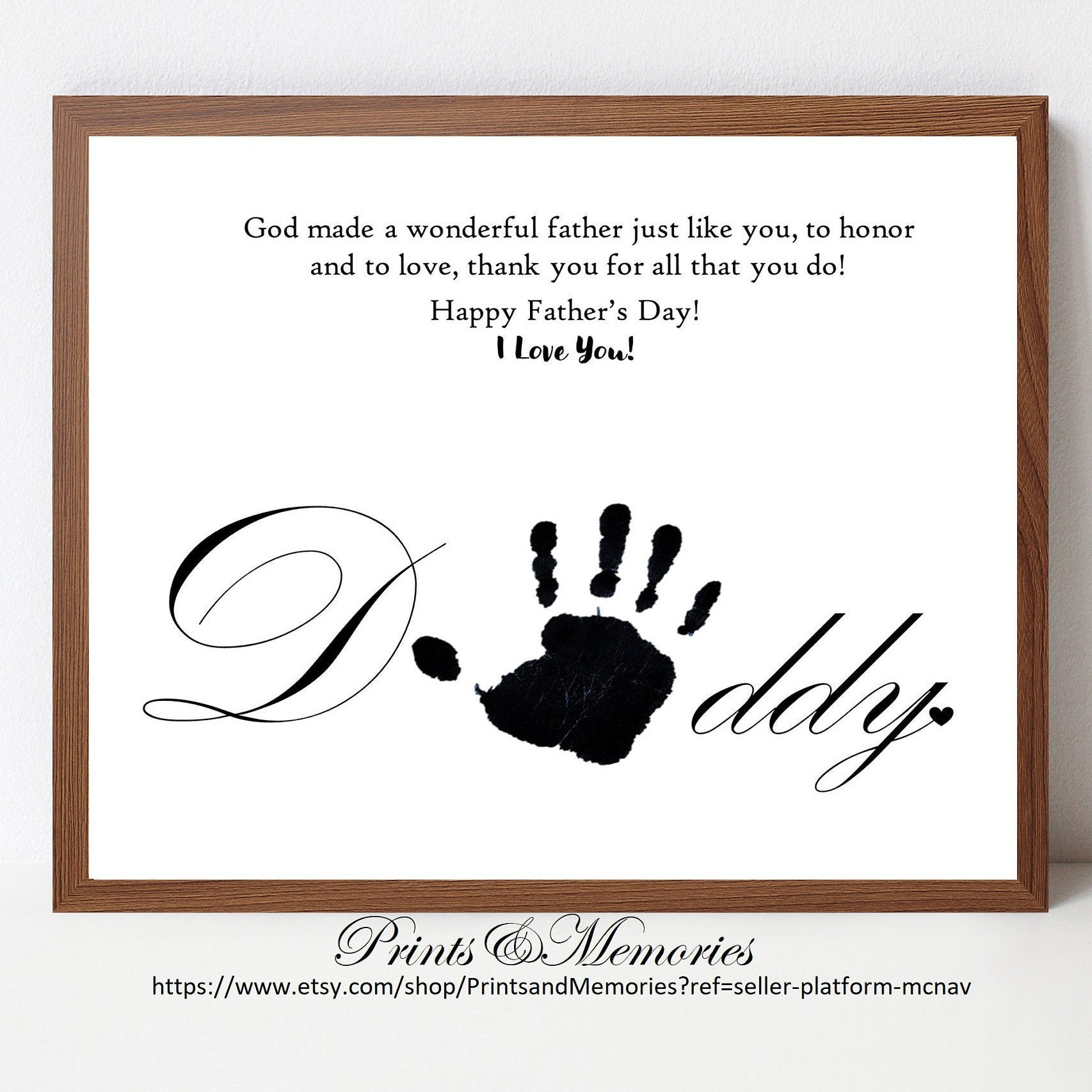 Father&amp;#039;S Day Poem, Gift For Dad From Kids, Father&amp;#039;S Day Craft intended for Printable Father&amp;#039;S Day Handprint Poem