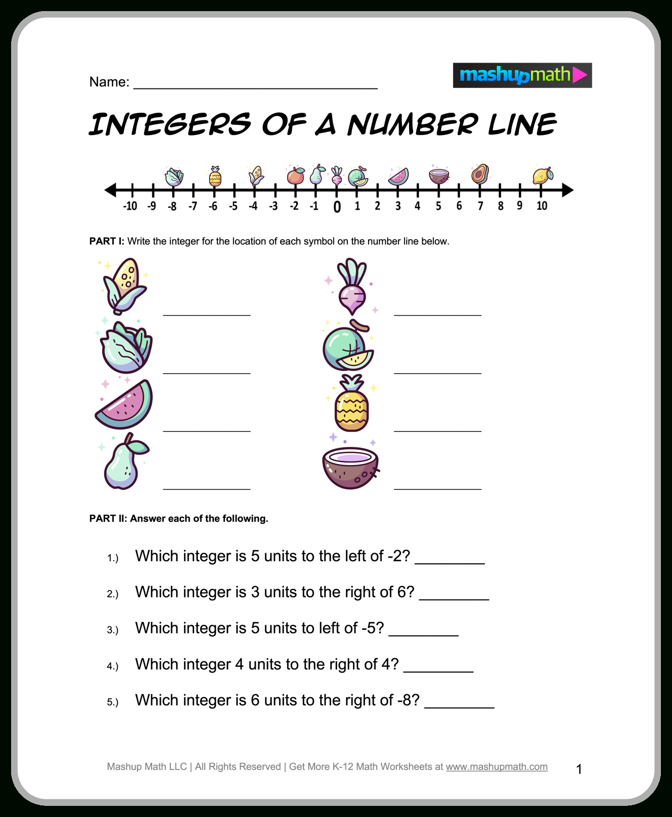 Free 6Th Grade Math Worksheets—Printable W/ Answers — Mashup Math with regard to Free Printable 6th Grade Worksheets All Subjects
