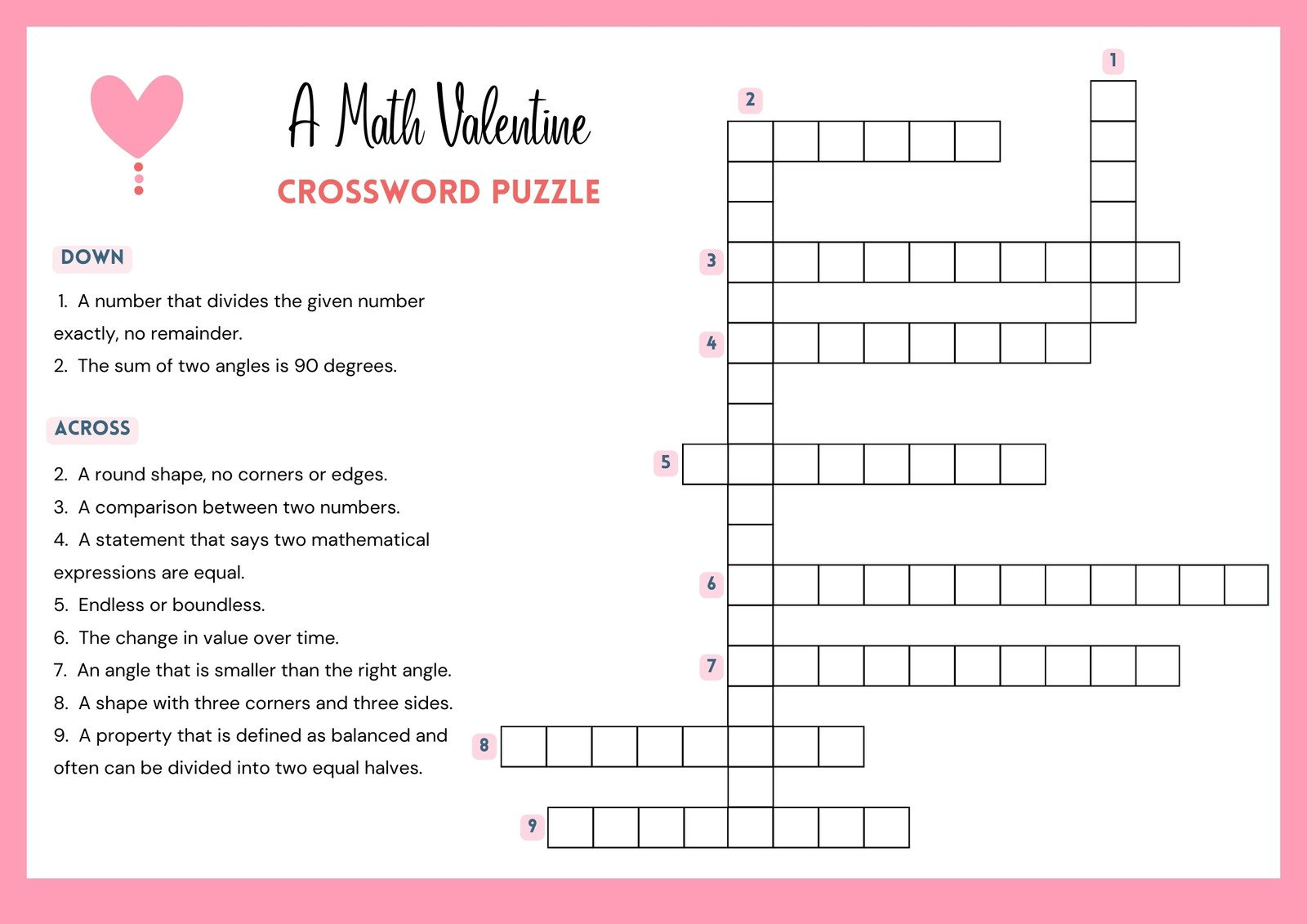 Free And Customizable Crossword Puzzle Templates | Canva inside Create Your Own Free Printable Crossword Puzzles