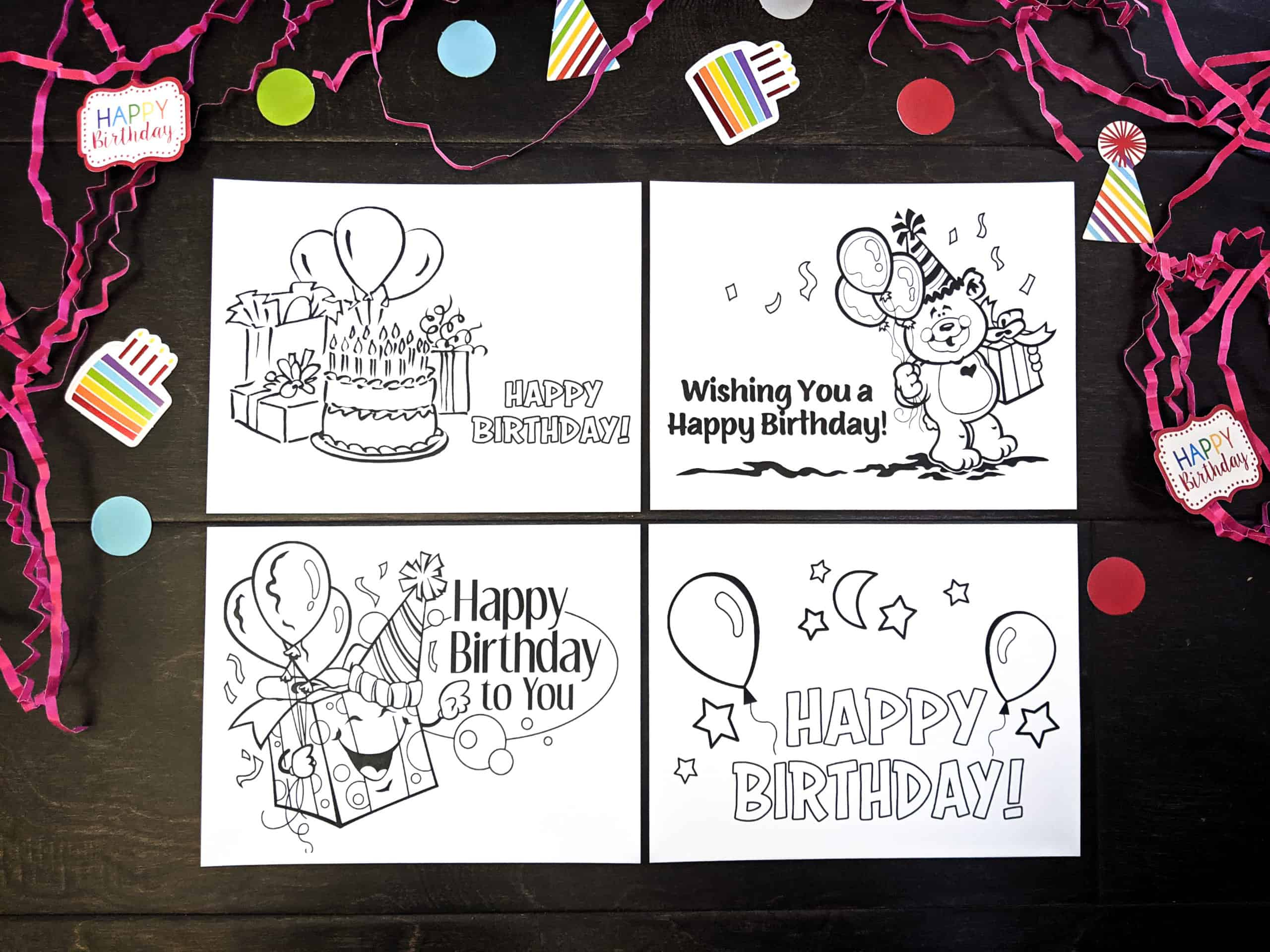 Free Birthday Cards | Children'S Worship Bulletins Blog pertaining to Free Printable Greeting Cards