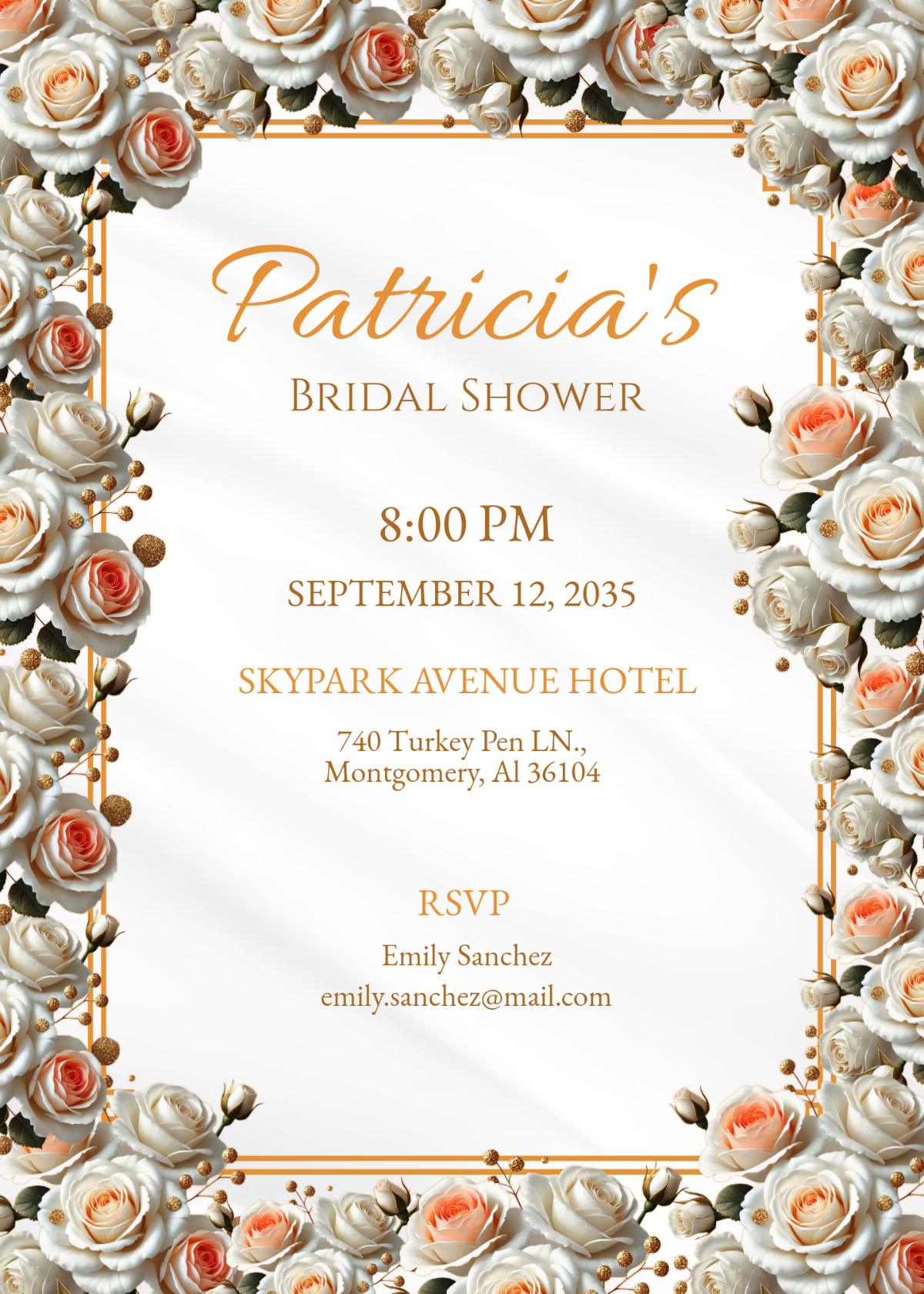 Free Bridal Shower Invitation Templates, Editable And Printable intended for Bridal Shower Invitations Online Free Printable
