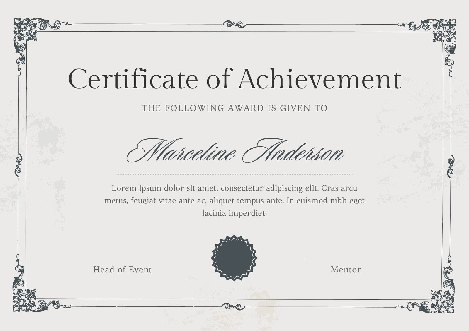Free, Custom Printable Certificate Of Completion Templates | Canva intended for Free Certificates Of Completion Printables
