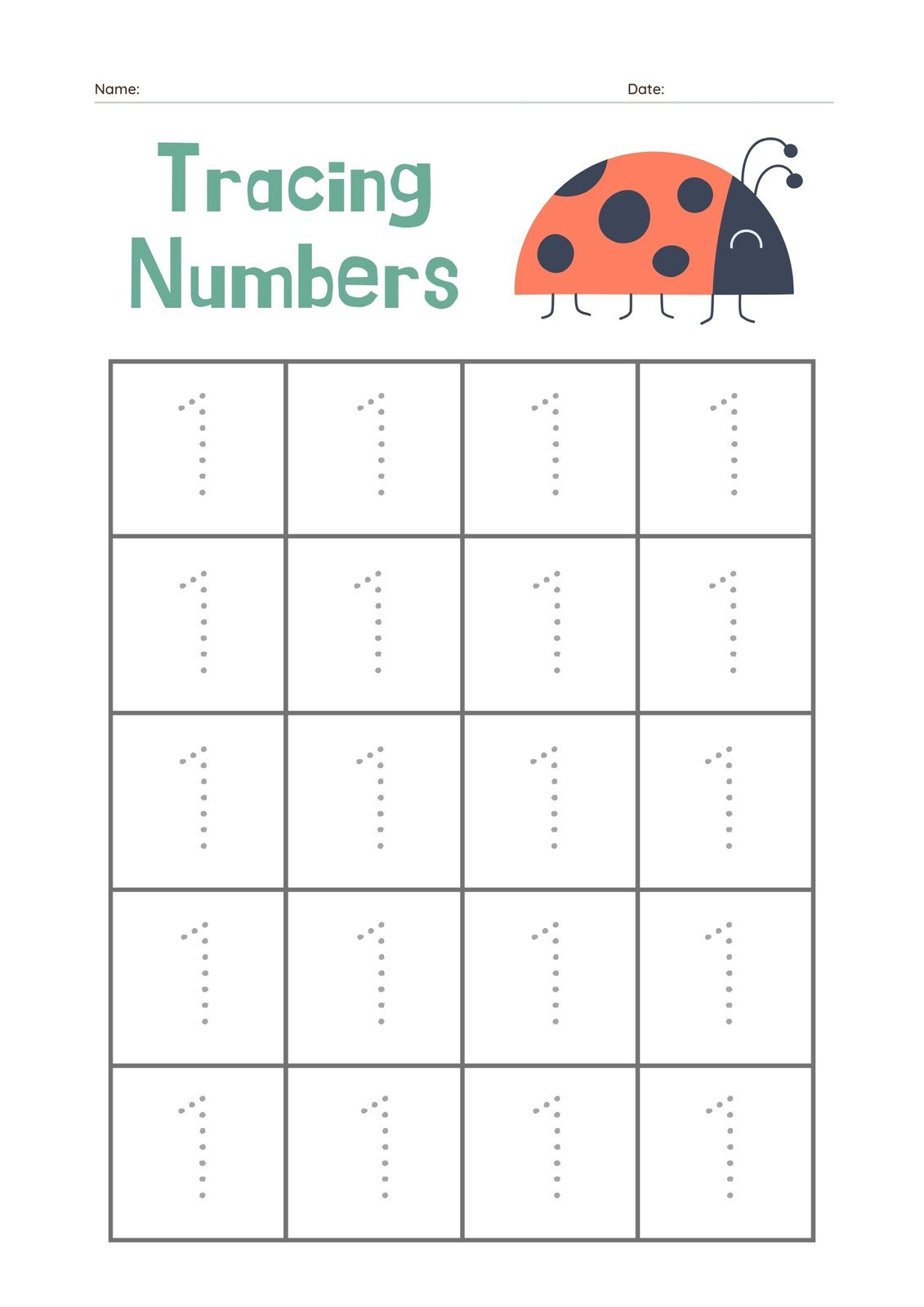 Free Custom Printable Preschool Worksheet Templates | Canva regarding Preschool Printable Worksheets Free Download