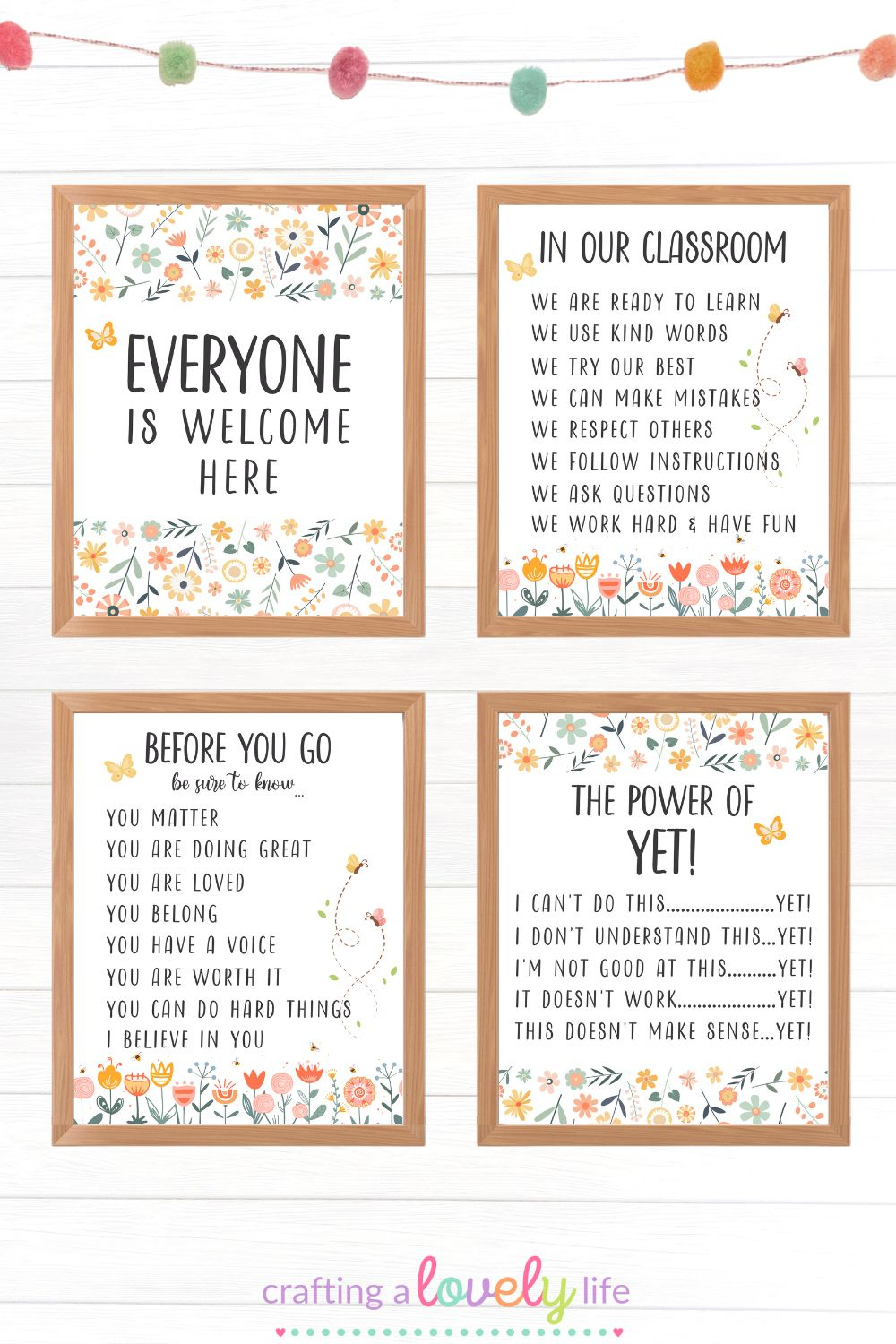 Free Printable Classroom Posters within Free Printable Classroom Posters