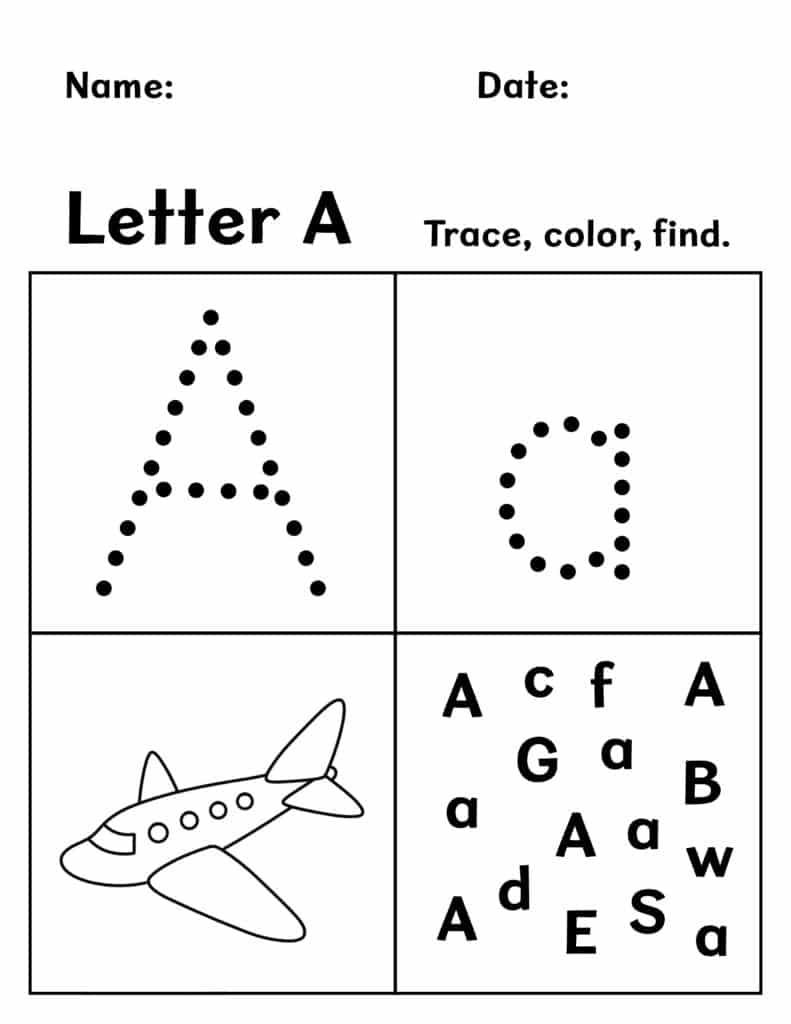 Free Printable Preschool Worksheets! ⋆ The Hollydog Blog with regard to Pre K Worksheets Free Printable