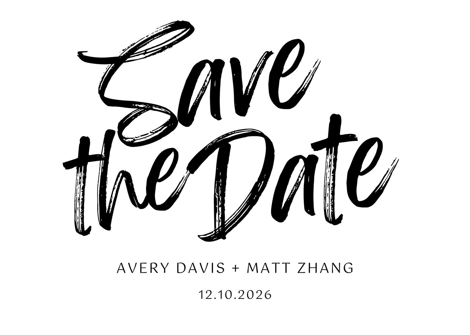 Free Save The Date Card Templates To Edit And Print | Canva pertaining to Save the Date Templates Free Printables