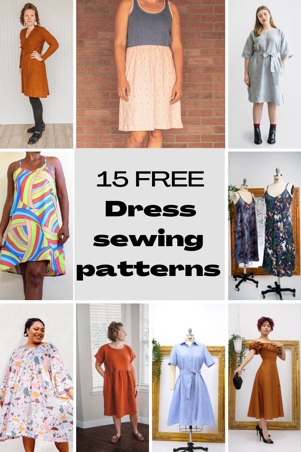 Free Sewing Patterns For Womens Dresses - Life Sew Savory pertaining to Woman Free Printable Sewing Patterns