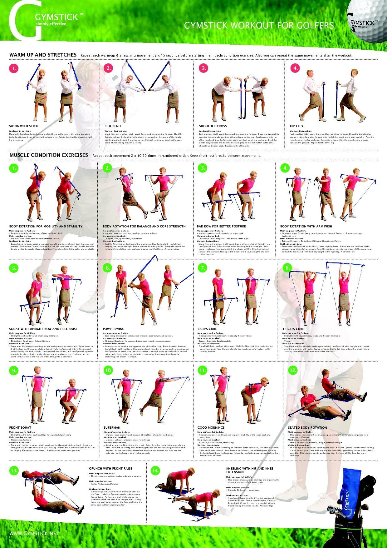 Golf Workout Routine Resistance Band Golf Exercises Resistance inside Printable Golf Exercises For Seniors