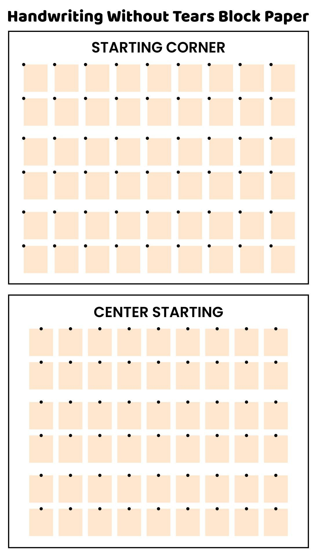 Handwriting Without Tears Preschool - 10 Free Pdf Printables pertaining to Handwriting Without Tears Free Printables