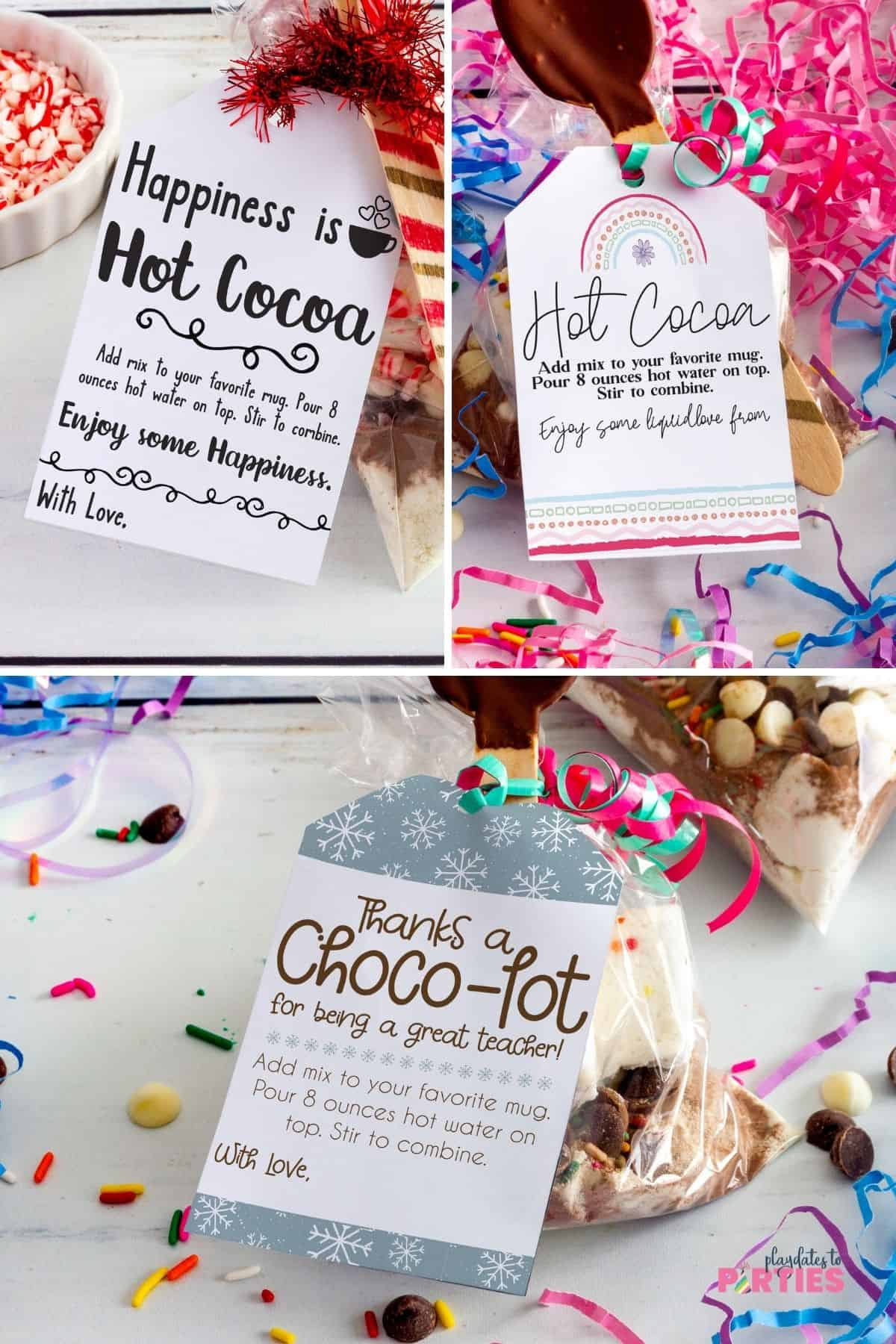 Hot Chocolate Gift Idea + Free Printable Hot Cocoa Gift Tags within Free Printable Hot Chocolate Gift Tags