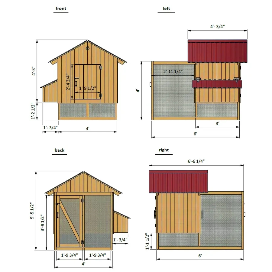 How To Build A Chicken Coop - Easy Coops™ with regard to Chicken Coop Plans Free Printable