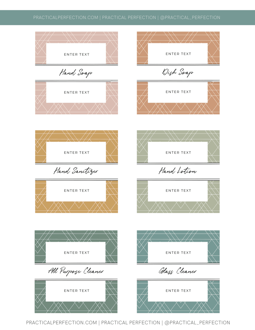 How To Design And Print Your Own Home Organization Labels On Canva intended for How to Make Printable Labels