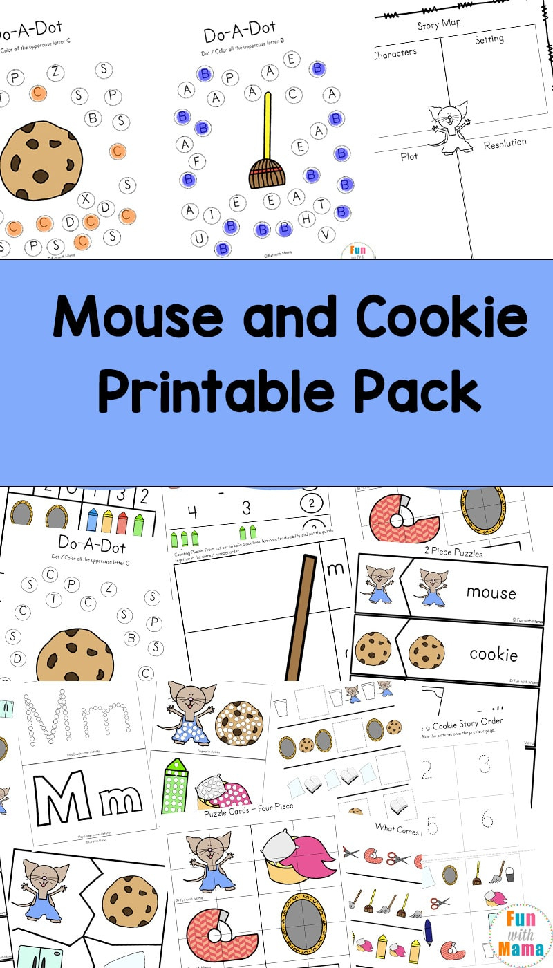 If You Give A Mouse A Cookie Printable Activities - Fun With Mama throughout If You Give A Mouse A Cookie Printables