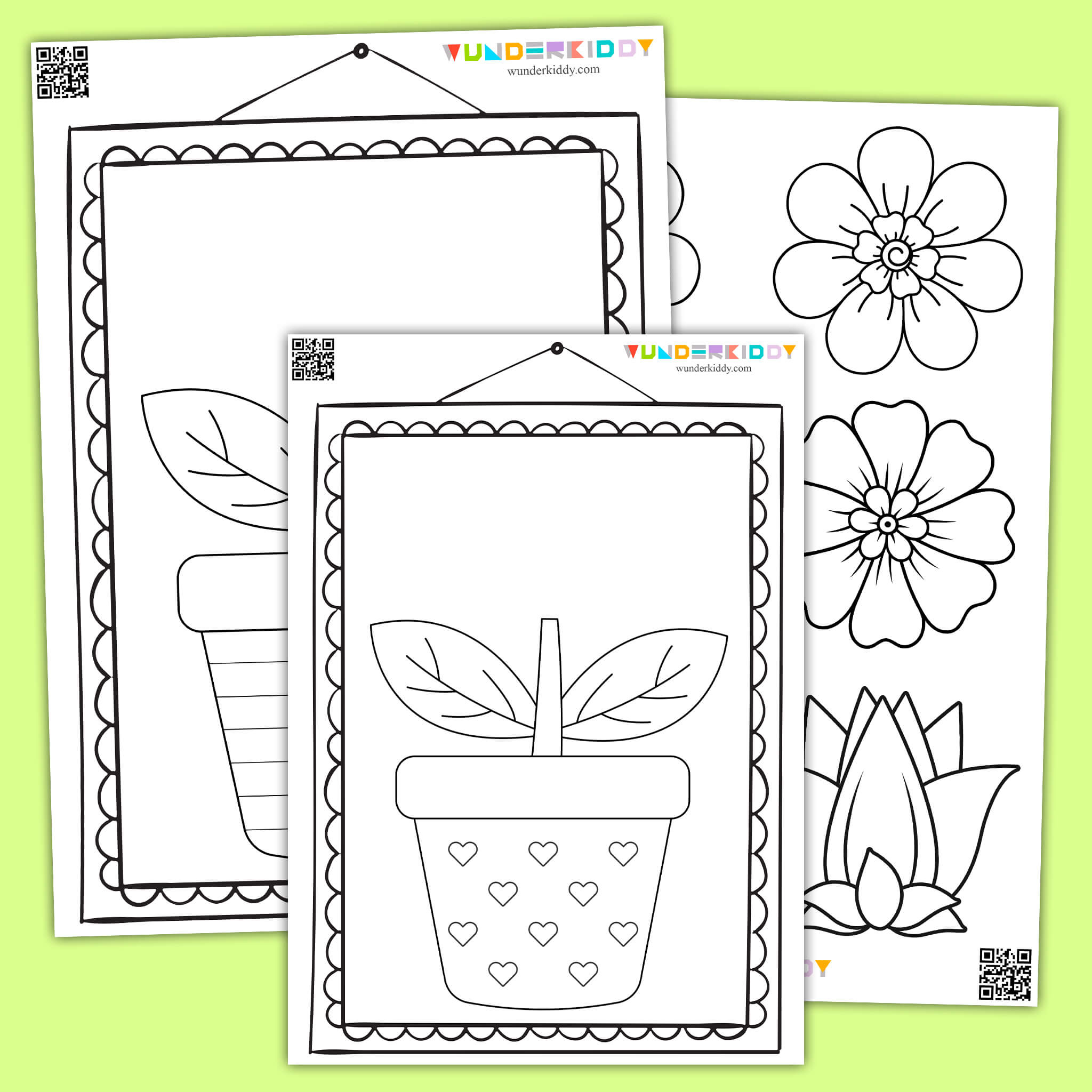 Mal- Und Bastelaktion Von Blumen Zum Muttertag Zum Ausdrucken with Printable Mothers Day Crafts For Preschoolers