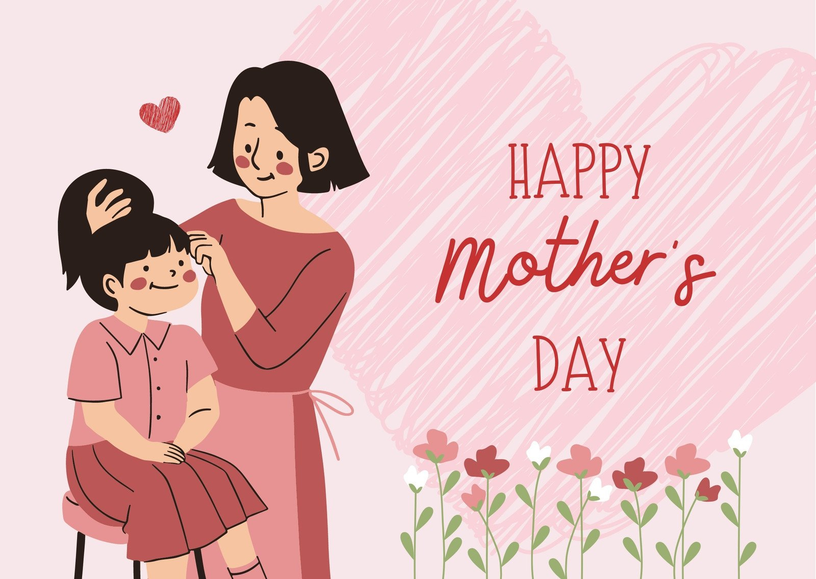 Page 14 - Free Custom Printable Mother'S Day Card Templates | Canva throughout Mother's Day Templates Printable