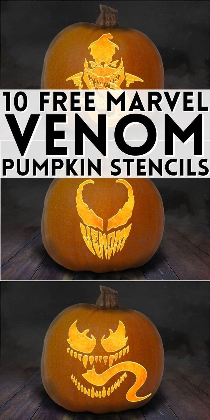 Pinkori Stevenson On Halloween | Pumpkin Carving, Pumpkin throughout Free Printable Venom Pumpkin Carving Stencils