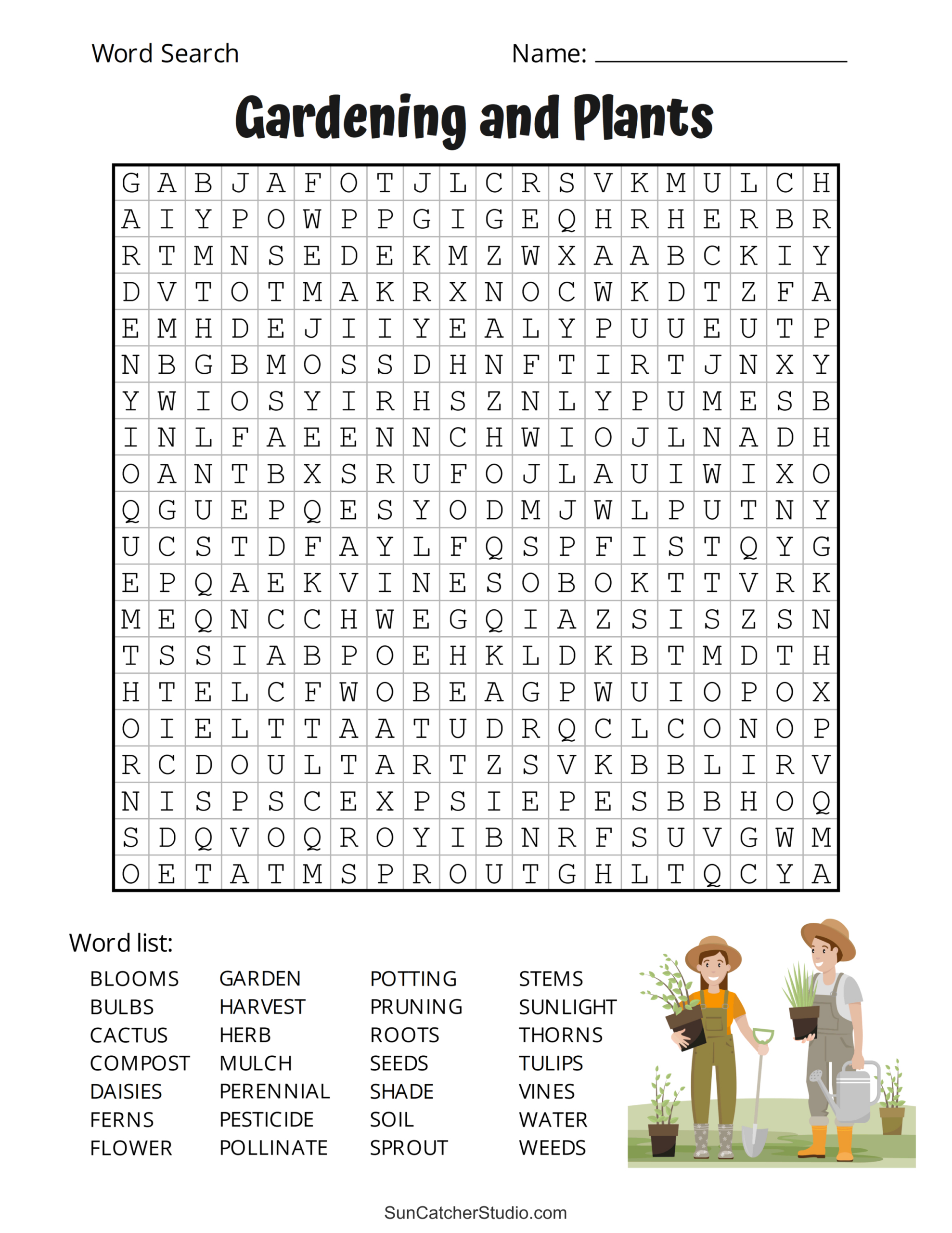 Printable Adult Word Search Puzzles (Word Find) – Free Printables for Word Search Printables For Adult