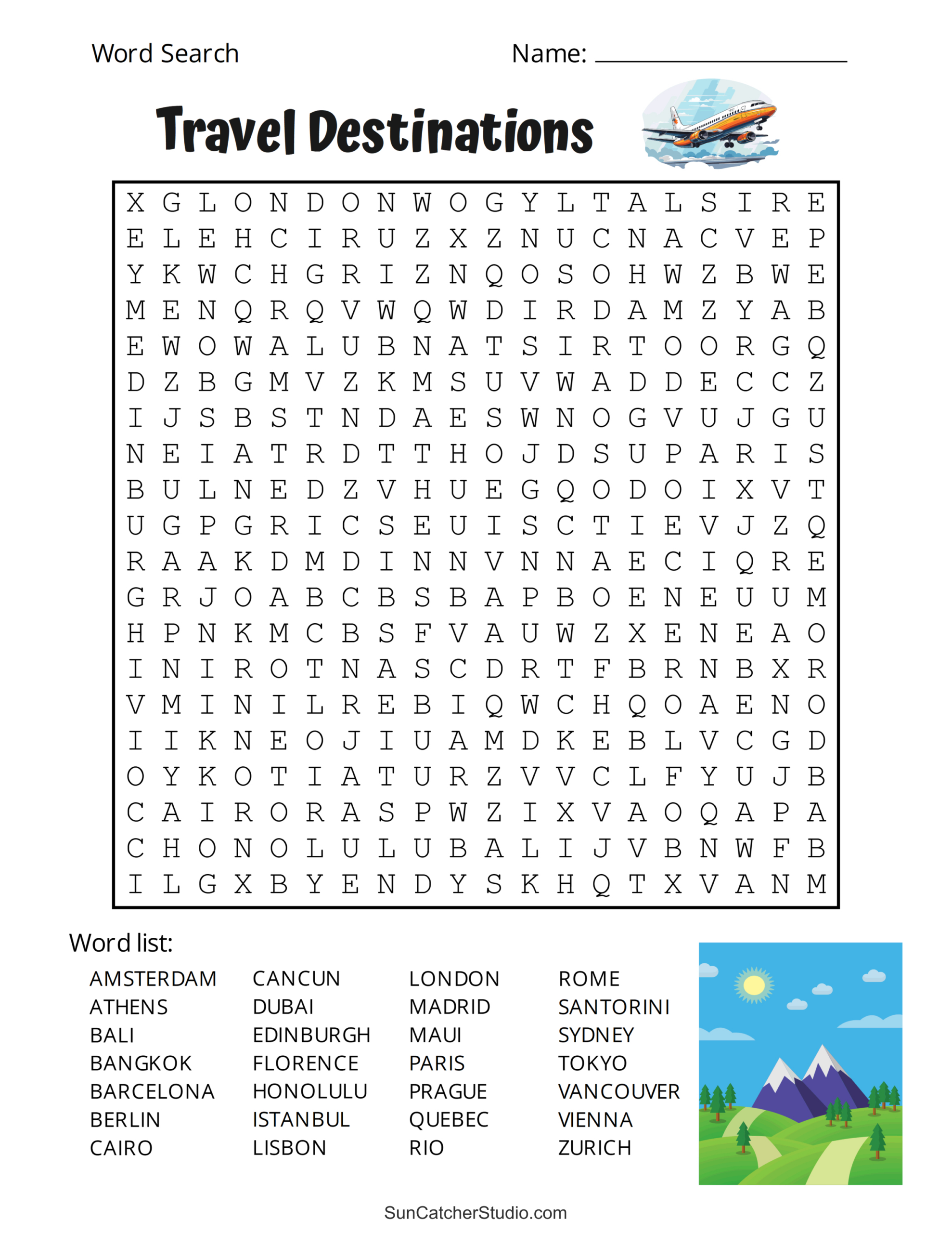 Printable Adult Word Search Puzzles (Word Find) – Free Printables with regard to Free Printable Wordsearch For Adults