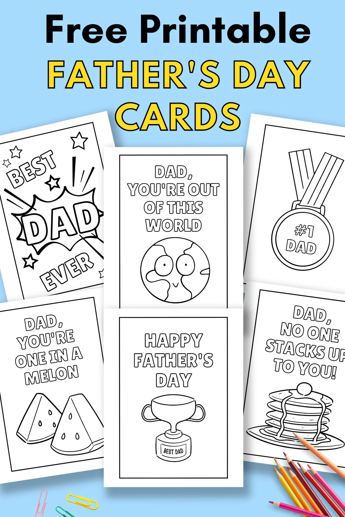 Printable Father&amp;#039;S Day Cards To Colour — Gathering Beauty inside Father&amp;amp;#039;s Day Template Printable Free