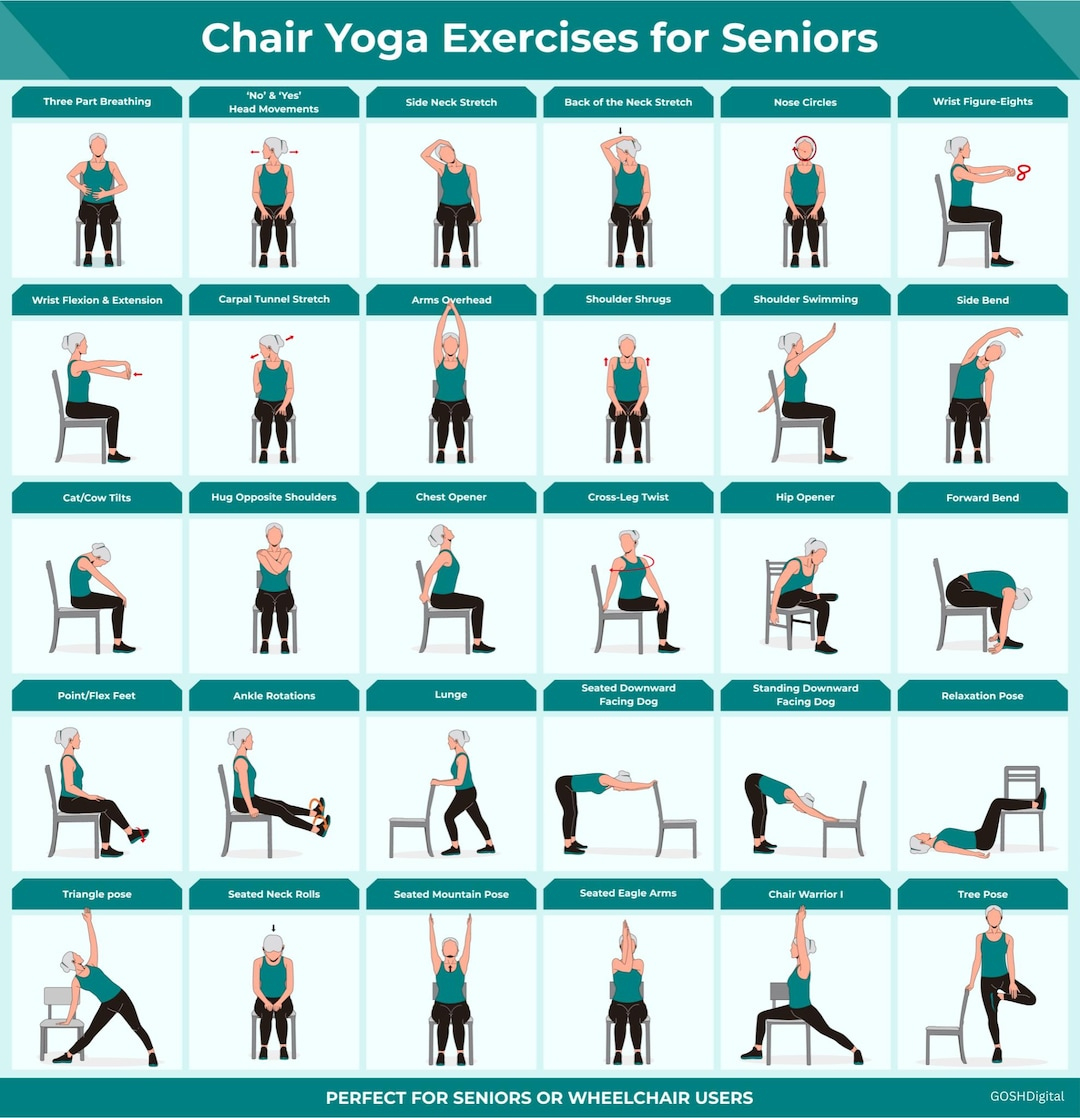 Printable Seniors Seated Exercises Printable Chair Exercises For within Printable Chair Exercises With Pictures