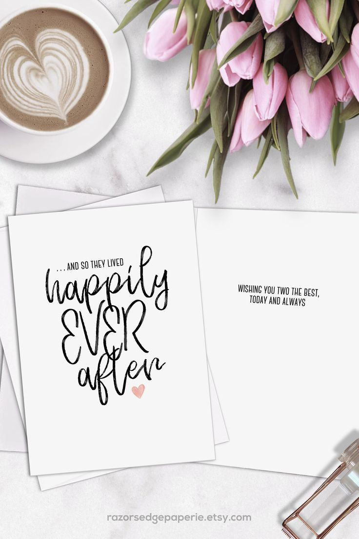 Printable Wedding Card For Couple Bridal Shower Instant Download within Bridal Shower Cards Printable Free
