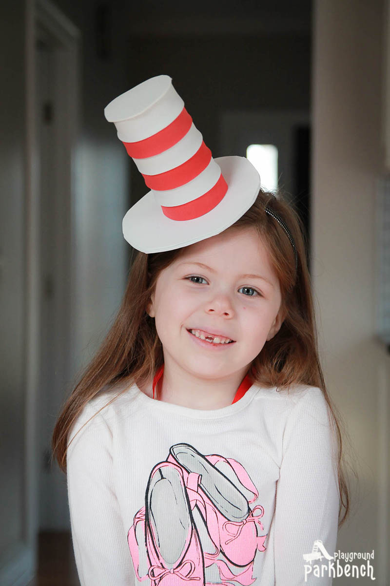 Quick And Easy Cat In The Hat Hat with Cat In The Hat Printable Headband