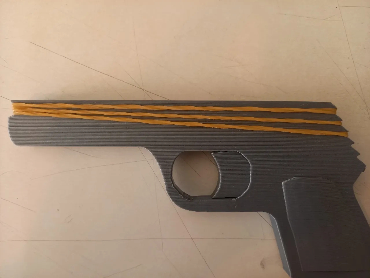 Rubber Band Gun Mkii - No Assembly Required!Ejth | Download within 3d Printable Rubber Band Gun