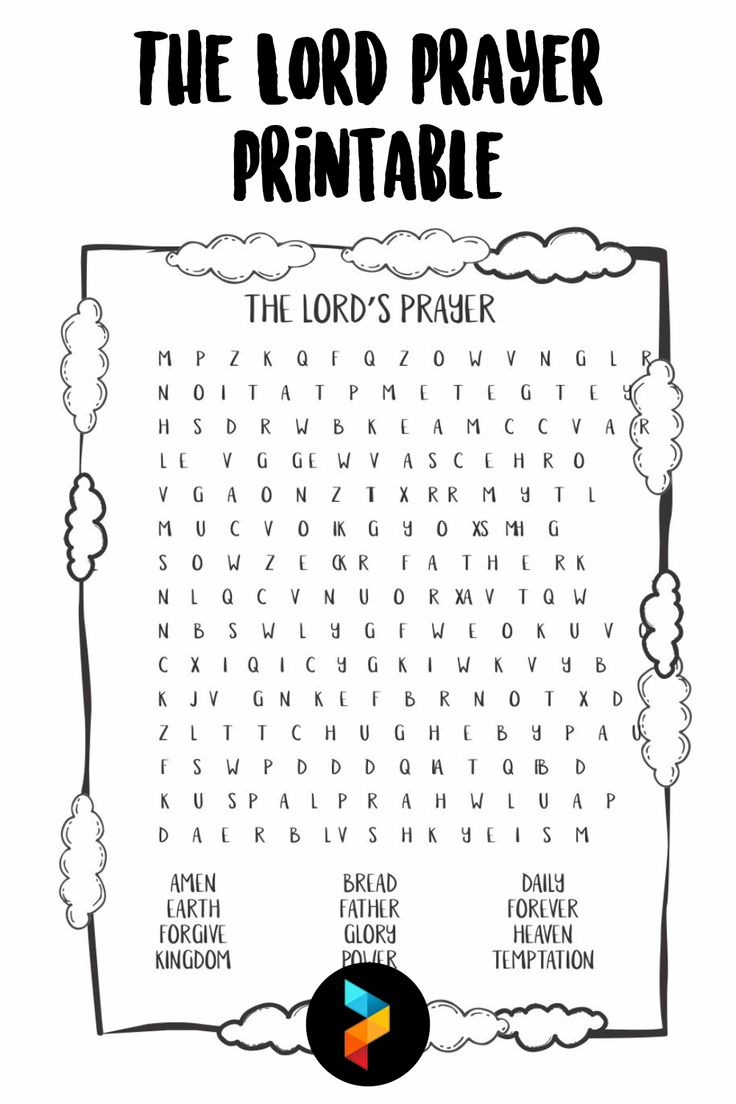 The Lord Prayer - 12 Free Pdf Printables | Printablee inside Printable The Lord&amp;#039;S Prayer