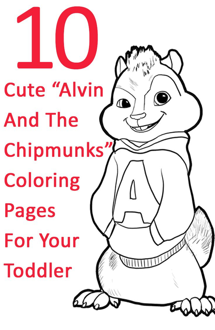 Top 25 Free Printable Alvin And The Chipmunks Coloring Pages Online inside Alvin And The Chipmunks Printable