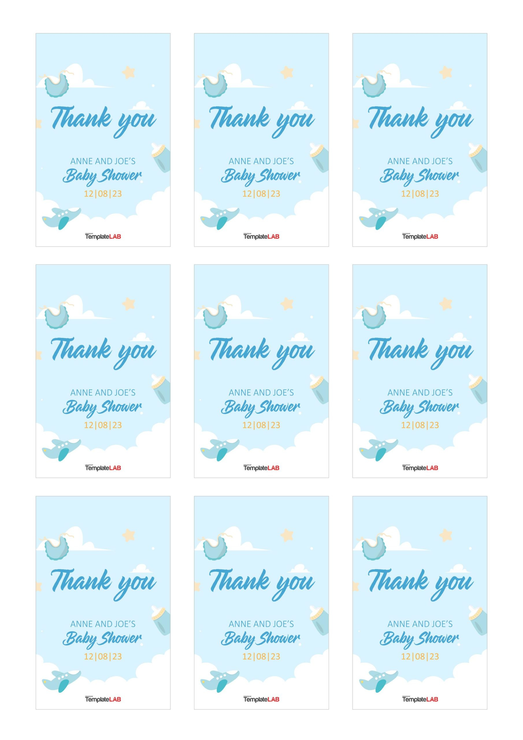 19 Free Editable Gift Tag Templates [Word, Pptx, Psd] for Gift Tag Template Editable Free