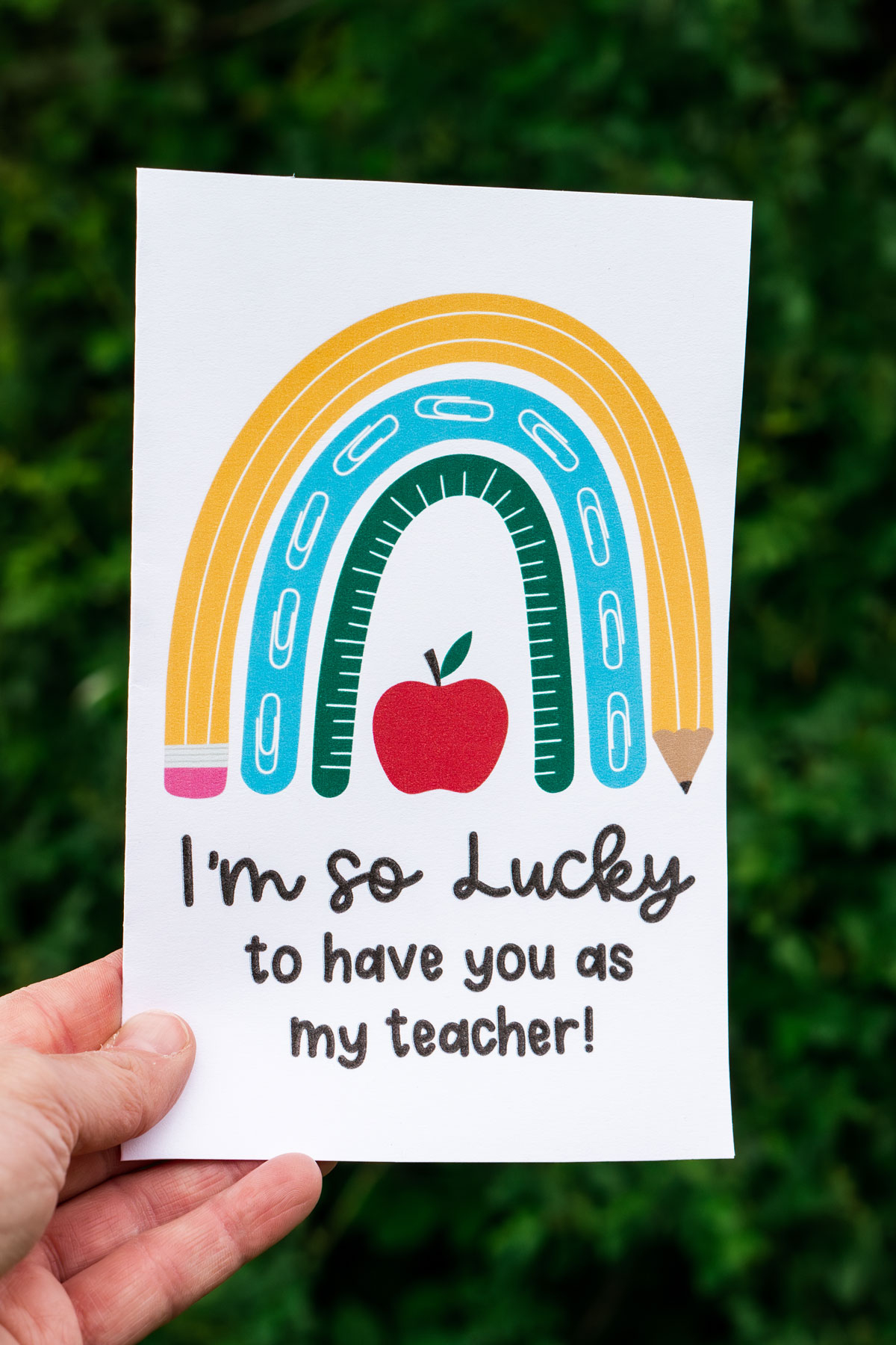 7 Free Printable Thank You Cards For Teacher Appreciation pertaining to Free Printable Thank You Cards For Teachers