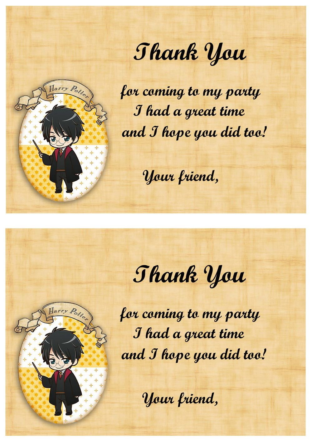 8 Harry Potter Ideas In 2025 | Harry Potter, Harry Potter Diy, Harry regarding Harry Potter Thank You Cards Free Printable